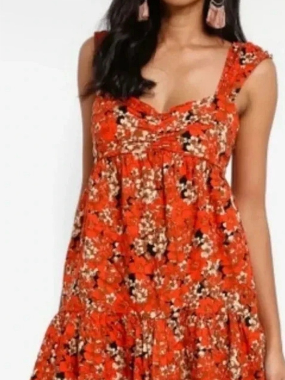 Free People Pattern Play Mini Dress